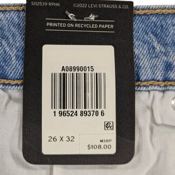 Levi's Premium High Rise Flare NWT size 26x32 J1451 - Picture 11 of 12